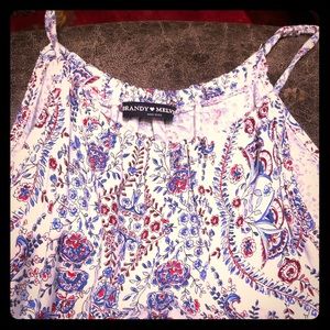 Brandy Melville multi color romper